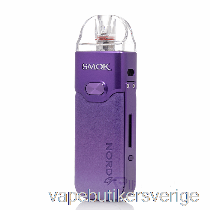 Vape Sverige Smok Nord Gt 80w Podsystem Lila Gradient Läder